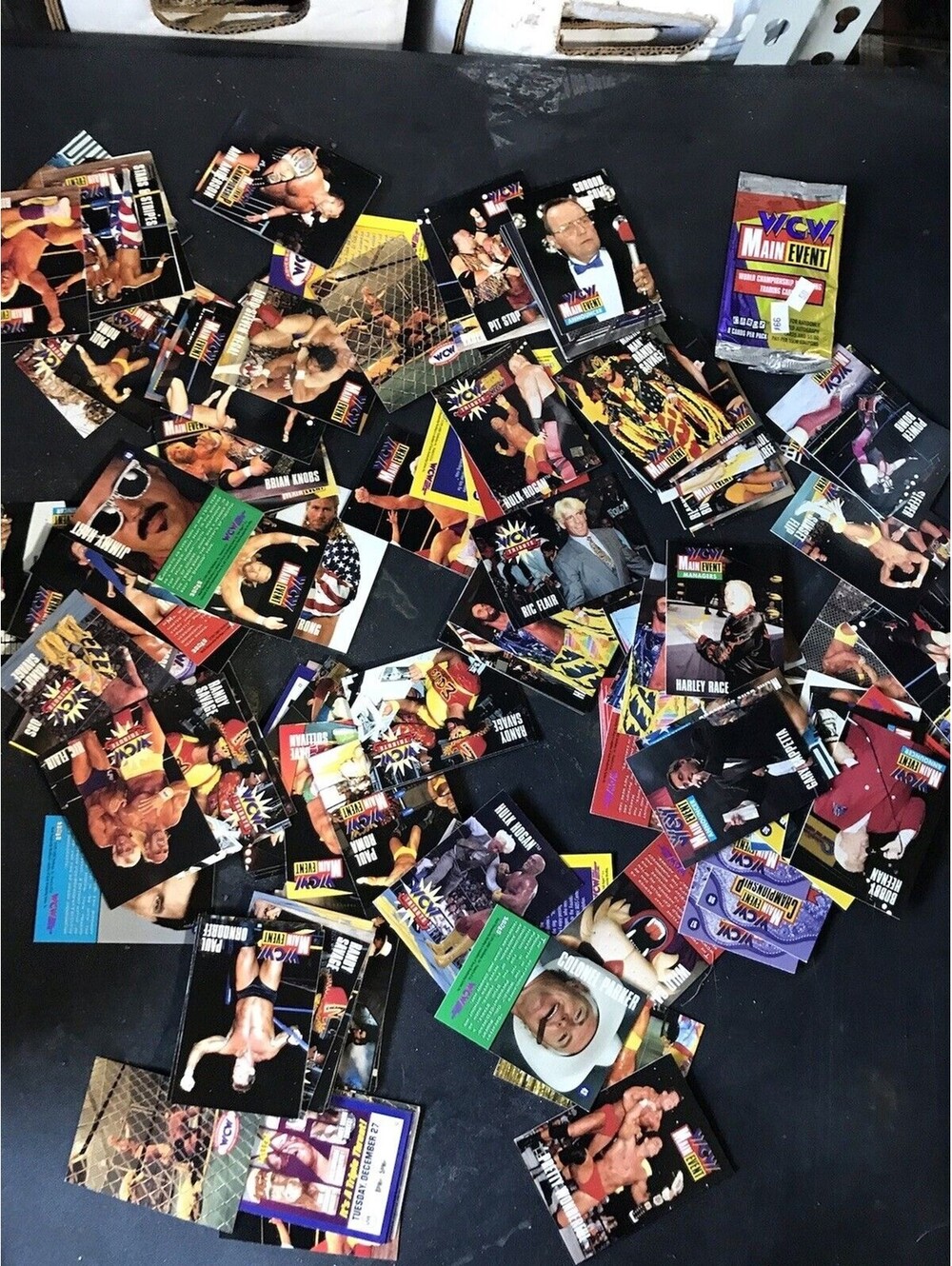 1995 WCW MAIN EVENT Massive Card Lot World Championship Wrestling Cards FreeShip
